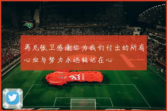 再见张卫感谢你为我们付出的所有心血与努力永远铭记在心