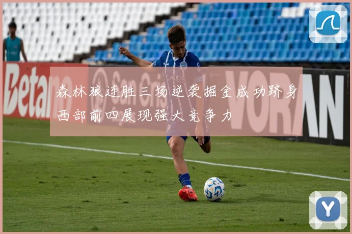 森林狼连胜三场逆袭掘金成功跻身西部前四展现强大竞争力